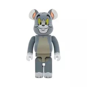 [정품] 베어브릭 Bearbrick Tom  Jerry Flocky Ver. 1000% 톰과 제리 톰 플로키 버전 901993