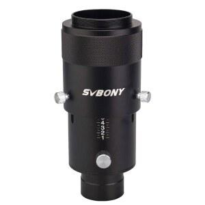SVBONY 망원경 카메라 어댑터 키트 확장 및 1.25인치 프라임 반사경 가능한 포커스 사진 가변 연결 프로젝션 접안렌즈