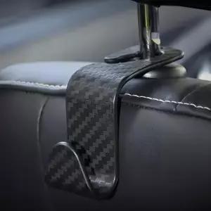 차량용옷걸이 후크 헤드레스트 자동차 우산걸이 가방걸이 시트 행거 카본패턴