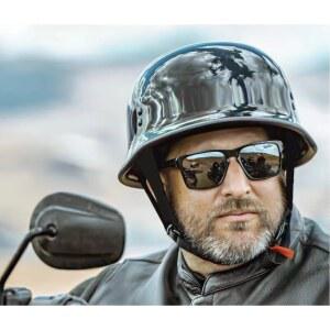 맥켄스터식 일병 기관차 빈티지 할리쿠 하프 헬맷 무당 블랙 스틸 헬멧 남녀 전동차 서머