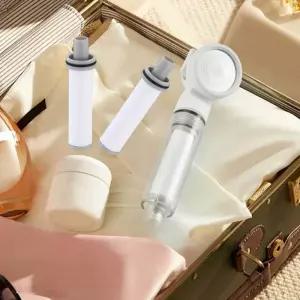 여행용 샤워 필터기 휴대성 염소제거 예민피부 가벼운