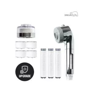 대림바스 디클린 멀티필터 히든뷰어 주방용 헤드+항균 플러스 리필필터(3개입)+세면용 필터헤드 SET