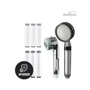 대림바스 디클린 히든필터뷰어 주방용헤드+샤워기+항균 플러스 리필필터(3개입) SET