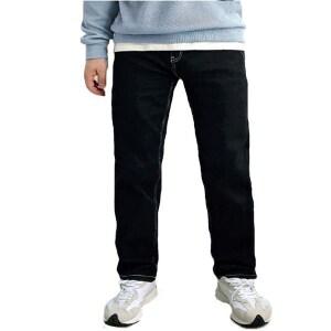 주니플로우 봄 신학기 남아 초등학생 주니어 중학생 스판 청바지 일자청바지 남학생 의류 옷 빅사이즈