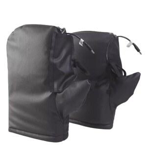 오토바이 열선 토시 USB 바이크열선장갑 배달대행 열선장갑 블랙 겨울 3면 히팅 온도