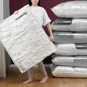 강력 압축 밸브형 진공팩 이불 의류 수납 정리백 만능 지퍼팩