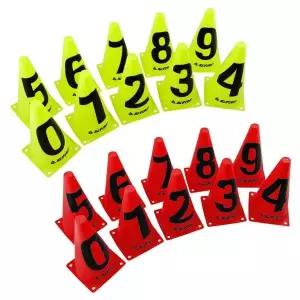 bns 스타 SA306C 훈련용 숫자 칼라콘 세트 10P