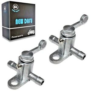 새로운 DAFU 2개 - 5/16인치 연료 탱크 탭 밸브 펫콕 온오프 스위치 인라인 50cc 70cc 90cc 100cc 110cc 125cc 스쿠터 피트 쿼드 더트 바이크 고 카트 ATV용