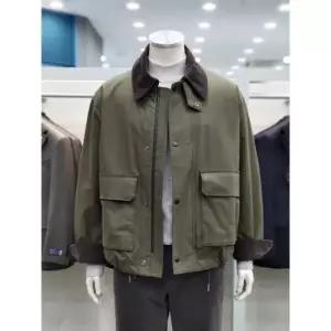 파렌하이트지이크 코듀로이 카라 배색 점퍼 FJMAH6302 KH_DJ