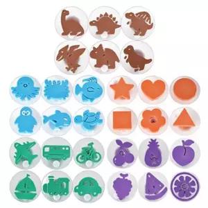 어린이집 유아미술 물감놀이 스탬프세트 아동미술 색깔놀이 유아미술놀이