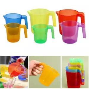 유아 어린이 과학실험 수학교구 계량컵 6p 자석낚시놀이 집에서놀기