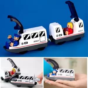 아기 소근육발달 자석 고속열차 전동기차 장난감 집에서놀기 움직이는기차