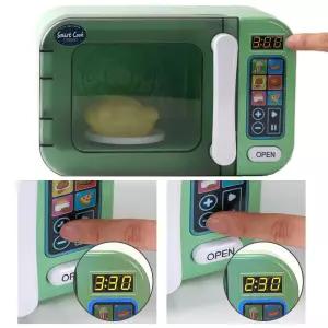 3살 4살선물 유아 주방놀이 리얼 전자렌지 장난감 아기부엌놀이