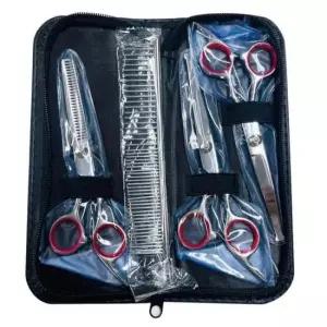 어린이미용가위 셀프 강아지 고양이 애견 미용을 위한 가위 세트