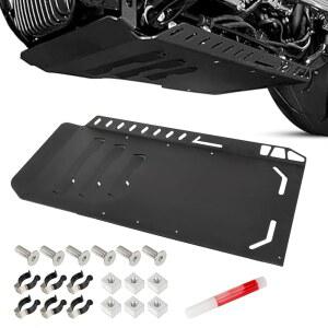 PSLER 투어 스키드 플레이트 - CVO 로드 글라이드 킹 스트리트 리미티드 2014-2025용 하부 엔진 베이스 섀시 가드 모터사이클 알루미늄