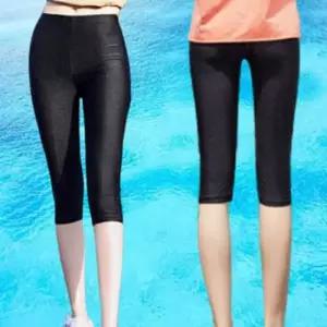 레깅스스타킹 아이스 7부 레깅스 조깅 헬스 빅사이즈 여름 외출바지