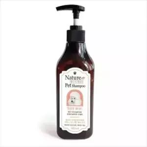 [콩심팥심]D18 네이처펫샴푸 화이트500ml 강아지린스 강아지샴푸린스 샴푸