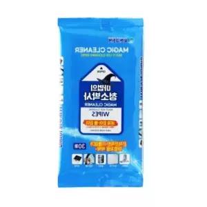 매직 크리너 마법 의 세정티슈 30매 찌든때제거 세정티슈 세정물티슈