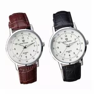 [베스트TOP100] 가죽시계 패션시계 수능 바늘 직장인 학생 손목시계