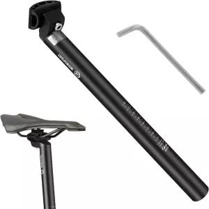 WOWSPORT 자전거 시트 포스트 25.4/27.2/28.6/30.9/31.6mm x 350mm 경량 알루미늄 합금 - MTB 로드 바이크