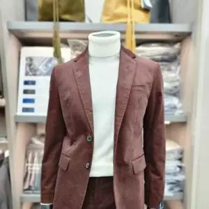 파렌하이트지이크 와인 면혼방벨벳자켓 FJE4337_JK