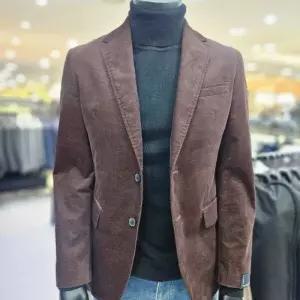 파렌하이트지이크 FW와인 면혼방 벨벳 슬림 자켓J4337WI