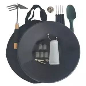 사금채취도구 사금채취장비 패닝접시 16종 세트 가방포함 금채굴 팬 스포이드 자석 돋보기 긁개