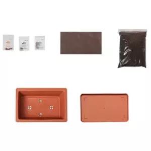 홈가드닝 상추텃밭 상자 배양토세트