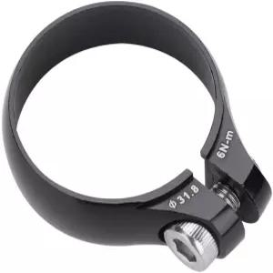 딜웨 시트 클램프 슈퍼 라이트 튜브 클립 31.8mm 27.2 시트포스트 액세서리(블랙)