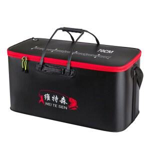 대형 물고기통 접이식 낚시 일체형 70cm 양동이 55 밑밥통 대물활어통 두레박 상자