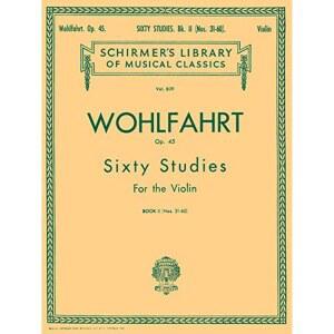 45 연구 악보집 60개 839 고전 도서관 악보 바이올린 볼파르트 Op 2권 쉬머