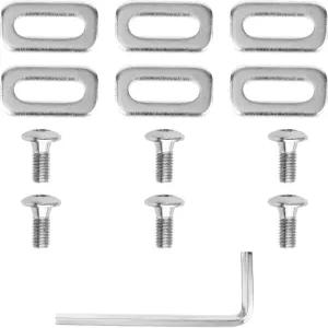 페니튜 교체용 볼트 나사 델타 클리츠 자전거 부품 금속 교체 액세서리 클리트 렌치 및 실내 실외 신발용