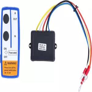 덤프 트레일러 원격 키트-윈치 제어 키트 트럭 ATV SUV용 12V 전기 윈치 시스템 송신기 교체