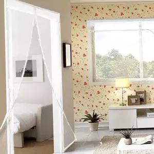 방문 냉기 비닐 커튼 자석 현관 방풍 겨울