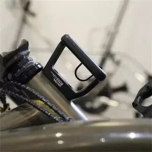 스포츠 자전거 브롬톤 가방 홀더 고정 7075 알루미늄 합금용 8가지 색상 UNIONJACK 캐리어 블록