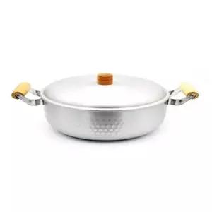 알루미늄 냄비 28x10cm 양수 전골 직화 라면