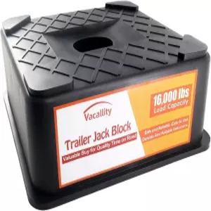 RV 트레일러 잭 블록 스태빌라이저 최대 16 000파운드 1팩 5륜용 헤비 듀티 견고한 유틸리티 스탠드 가위