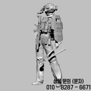 50mm 수지 모델 피규어 잘생긴 여성 군인 Gk 마이크로 미니어처 3d 흰색 장난감 조립되지 않은 키트