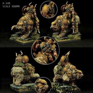 송진 피규어 키트 드워프 일반 군인 모델 자체 조립 A 148 30mm