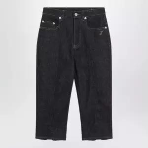 로고 레이저 프린트 콘트라스트 스티칭 카프리 진 PAW00619AD00041 390