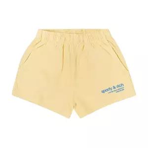 스포티앤리치 스포티앤리치 SH020S402UA Usa 헬스 클럽 (Health Club) 디스코 쇼츠 여성 반바지