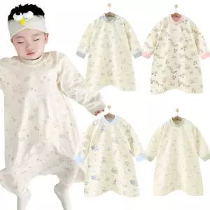 [엠에스키즈] 신생아 유아 코지 순면 슬립색 수면잠옷