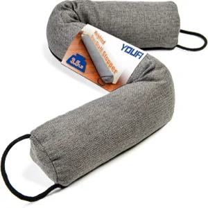 유파이 32인치 무게 도어 드래프트 스토퍼 3.5파운드 무게의 언더 차단기 자체 리셋 갭 필러 씰 블록 냉기