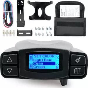 MiCCiKA 90195 전기 비례 트레일러 브레이크 컨트롤러는 실버라도 램 타코마 F150 트럭에 완벽하게 맞도록