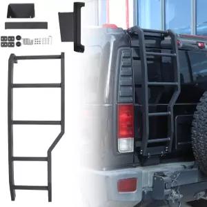 Hummer H2 2003-2009와 호환되는 테일게이트 사다리 장착 알루미늄 자동차 뒷문 브래킷 액세서리