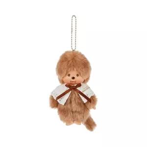 [정품] Monchhichi Sweet Key Chain Brown 몬치치 스위트 키 체인 브라운 901728