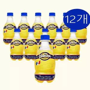 롯데칠성음료 오랑지나 스파클링 오렌지 420mlx12개 감귤 탄산음료 x3SET(SH)