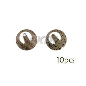 10pcs 전기 주디지털 스팀 플레이트 스위치 액세서리 온도조절 금속 건조 보호