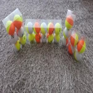 중고 골프공  Z-STAR 디바이드 혼합컬러 3피스 로스트볼 10구 (투명케이스 포