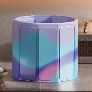 이동식 욕조 접이식 반신욕조 성인 목욕 휴대용 욕조